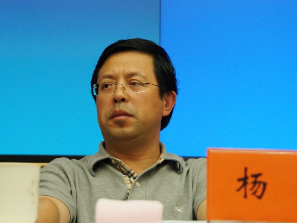  2013年5月20日下午2时30分，文化部举行新闻发布会介绍第四节中国成都国际非物质文化遗产节有关情况。图为联合国教科文组织亚太中心主任杨治。文化部政府门户网站记者杨倩 摄。