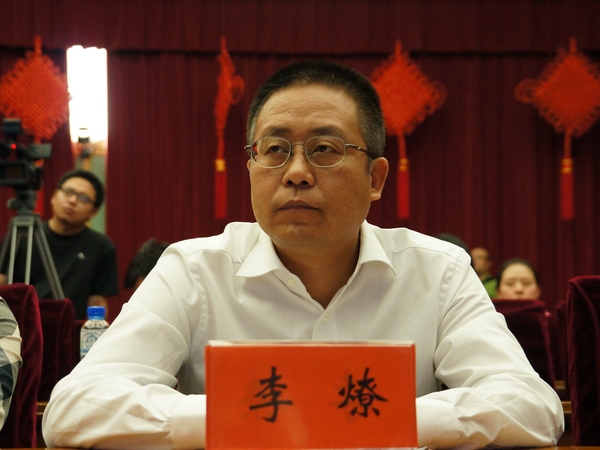  2013年5月20日下午2时30分，文化部举行新闻发布会介绍第四节中国成都国际非物质文化遗产节有关情况。图为成都市青羊区区长李燎。文化部政府门户网站记者杨倩 摄。