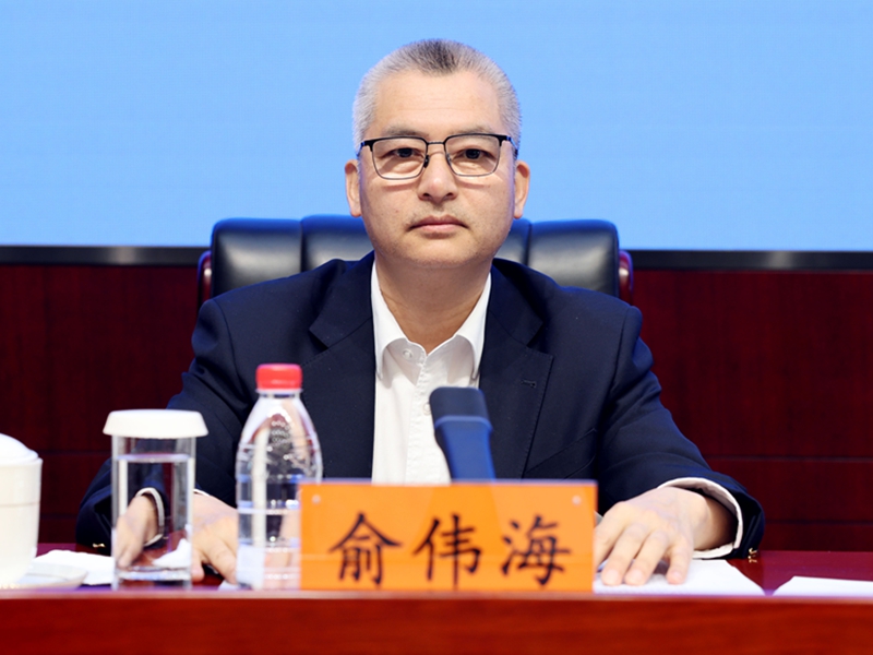 2026年04月23日（星期四）下午3时，文化和旅游部召开2026年“5·19中国旅游日”新闻发布会， 介绍2026年“5·19中国旅游日”活动相关情况，并答记者问。图为中国南方航空股份有限公司华北营销副总经理俞伟海。文化和旅游部信息中心 周祎 摄