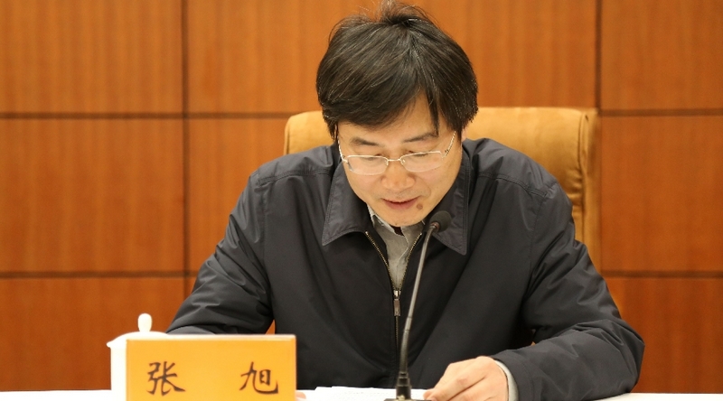 中央文化管理干部学院院长、中共文化部党校常务副校长张旭汇报党校工作